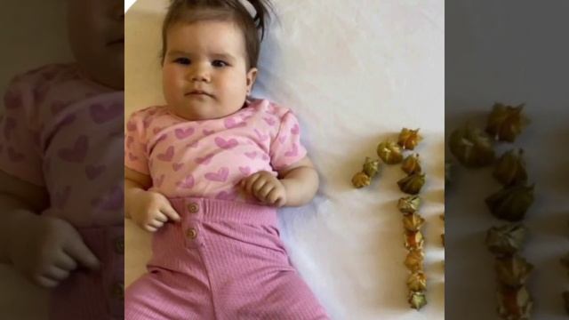 вариант поздравления малыша с первым днём рождения. смотреть онлайн