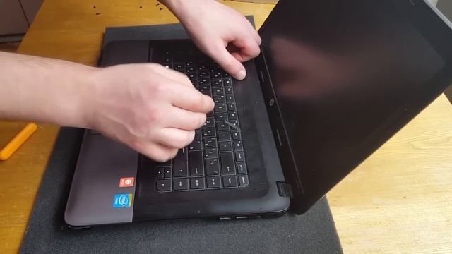HP 250 G1 disassembly, разборка смотреть онлайн