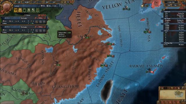 Europa Universalis 4: Warring states mod, Three Kingdoms 38 смотреть онлайн