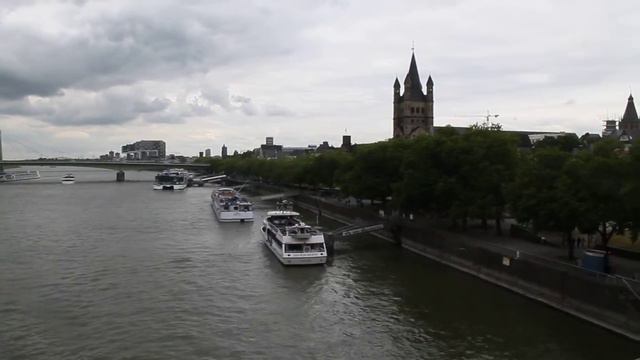 Рейн в Кёльне смотреть онлайн