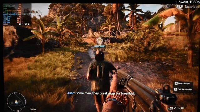 Far Cry 6 - Vega 8 + 8GB RAM Ryzen 7 5700U | Lowest 1080p, 720p (FSR) смотреть онлайн