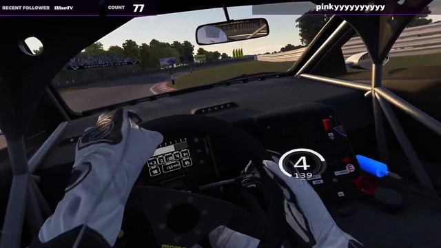 Opel Astra V8 Coupé DTM around Oulton Park in Assetto Corsa VR смотреть онлайн