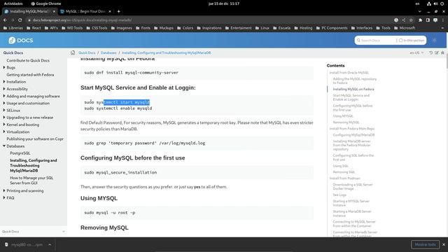 04 Instalar MySQL en Fedora смотреть онлайн