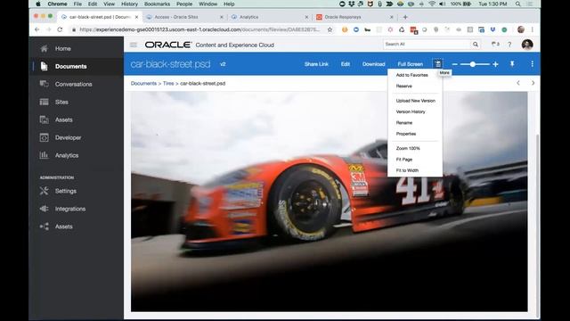 Oracle Content & Experience Demonstration смотреть онлайн