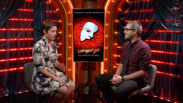 Mary Michael Patterson on Meg Giry’s Dark Journey in LOVE NEVER DIES смотреть онлайн