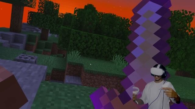 I Played Minecraft In VR ? (FUNNY) смотреть онлайн