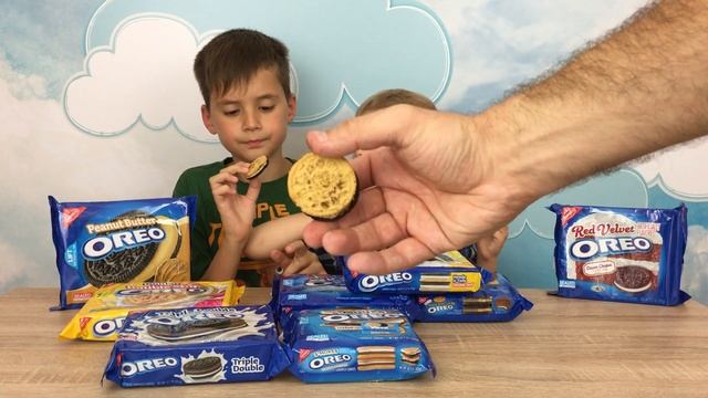 Печенье Орео из Америки очень много вкусов открываем и пробуем Oreo cookies many flavors trying смотреть онлайн