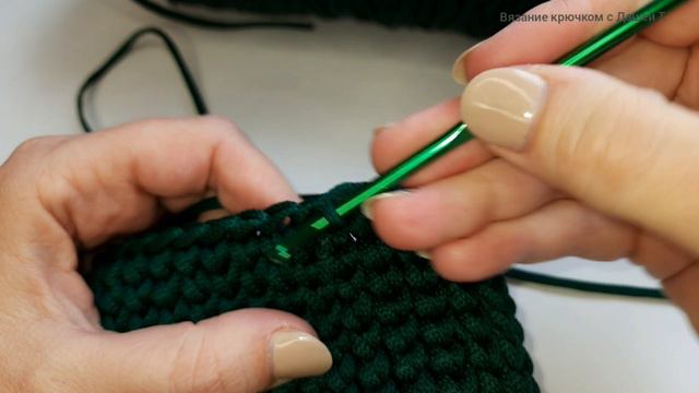 Хит! Мини сумка за один вечер! Для начинающих. Вязаная крючком из шнура с фурнитурой из экокожи. смотреть онлайн