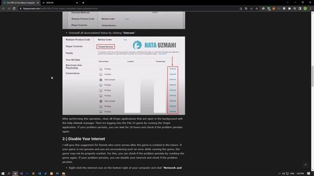 Fix: FIFA 23 Too Many Computers Have Accessed Error смотреть онлайн