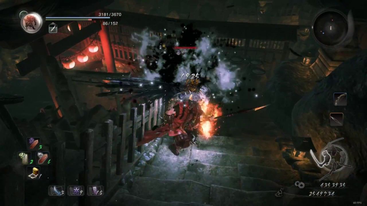 Nioh: Complete Edition. Доп. задание: Танец екай (секретная дверь с кадамчиком и спа)