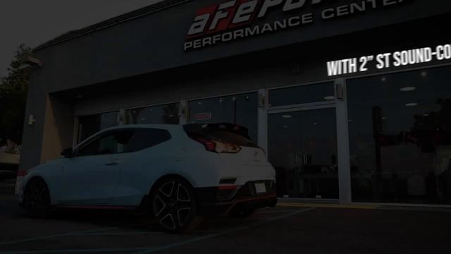 Takeda / aFe Hyundai Veloster N Exhaust Video Sound Clip смотреть онлайн
