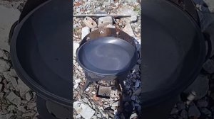 Как обжечь новую чугунную сковороду