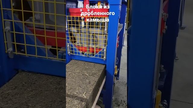 аналог арболитблока и костроблока, блоки из дробленого камыша, формует Рифей Вектор Арболит смотреть онлайн