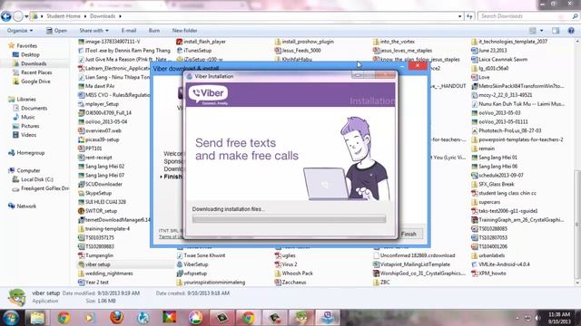How to install Viber to Window- by Salai Tuan Tin Thang смотреть онлайн
