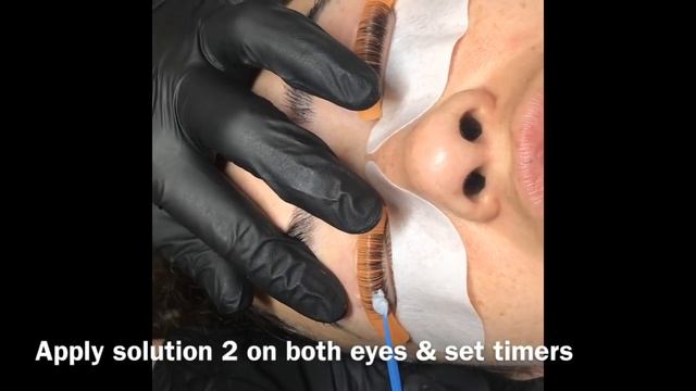 How to do a Lash Lift and Tint Tutorial video смотреть онлайн