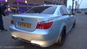 850HP BMW M5 E60 G-Power - LOUD Revs and Powerslides
