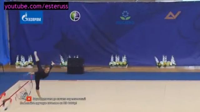 Alexandra Merkulova Training Ribbon - Russian Championships Penza 2014 смотреть онлайн