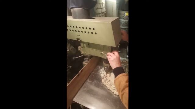 2. - Резное панно - с помощью сверлильного станка переделанного под "фрезерно-копировальный" смотреть онлайн