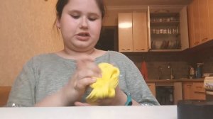 Как сделать слайм из воздушного пластилина