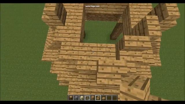 Minecraft How To: Medieval Roof смотреть онлайн