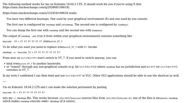 Ubuntu 19.04 how to get rid of Ctrl+Alt+F7 смотреть онлайн