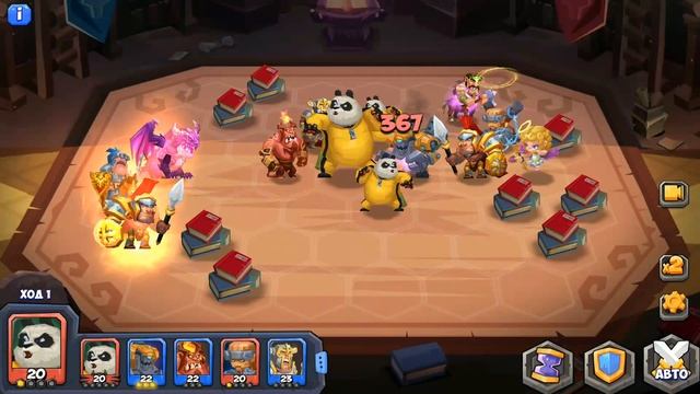 Tactical monsters. Босс Панда. Boss Pan. Fight number 4. смотреть онлайн