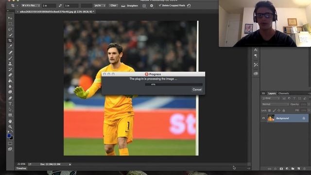 How to Make a Sports Edit with Photoshop and Topaz Labs World Football Artwork смотреть онлайн