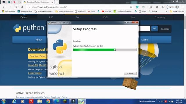 Python for beginner : downloading python #0| The bang fact смотреть онлайн