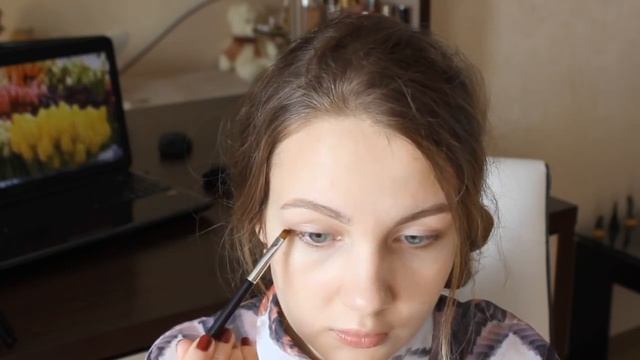 Natural & Dewy Spring Makeup Tutorial 2015 - Kseniya Lapkovskaya смотреть онлайн