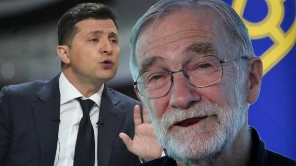 The ex-CIA analyst described Zelensky.