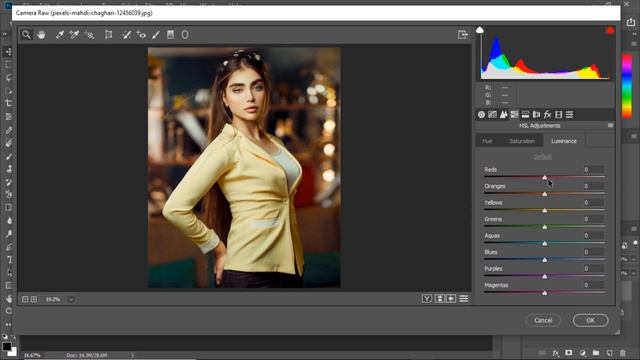 Use Camera Raw Filter for Color Grading | Photoshop Tutorial смотреть онлайн