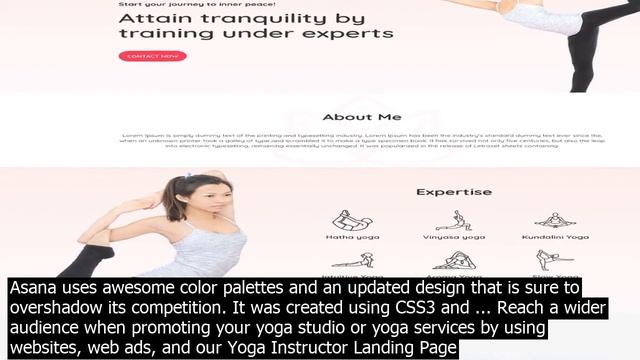 Yoga instructor wordpress theme · asana yoga theme. asana is a clean and flexible yoga wor смотреть онлайн