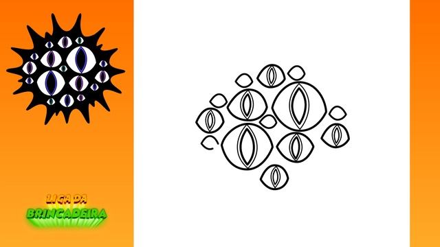 Como DESENHAR O EYES Do DOORS ROBLOX - Como DIBUJAR A EYES De DOORS ROBLOX