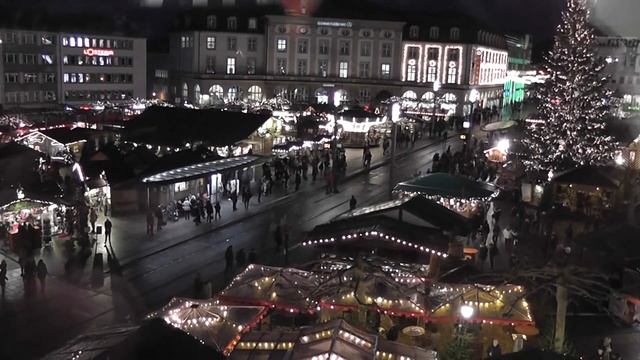 Рождественская ярмарка в Германии/Weihnachtsmarkt Kassel/ Christmas In Town/(Germany) 2019