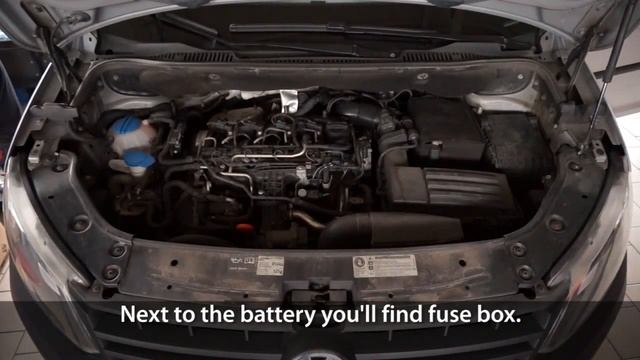 Where Are Fuses And OBD2 Diagnostic Port In VW Caddy Lift