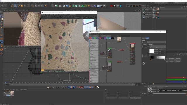 Cinema 4D Tutorial - Procedural Terrazzo Material (Octane) смотреть онлайн