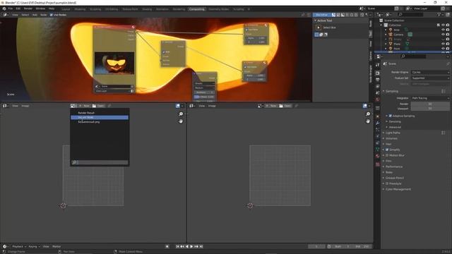 Как убрать шум от Cycles и как сохранить постобработку в Blender 2.9 смотреть онлайн