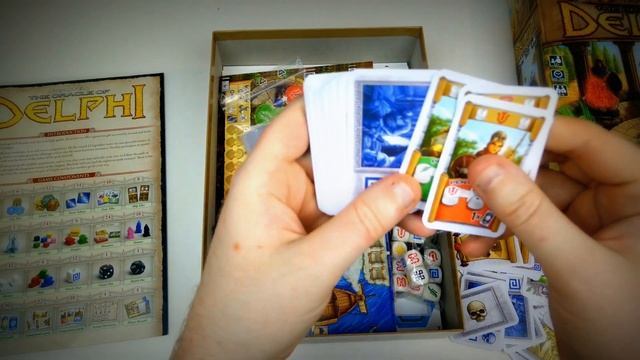 The Oracle of Delphi - Tasty Minstrel Games (Unboxing) смотреть онлайн