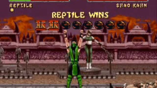 Mortal Kombat 2 (Super Nintendo Entertaiment System) - Reptile Part 3 смотреть онлайн