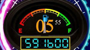 BCG 12 Minutes Countdown (Fuel Meter Gauge 1,200,000 Units) Remix Mario Party 6 Slow , Fast Theme