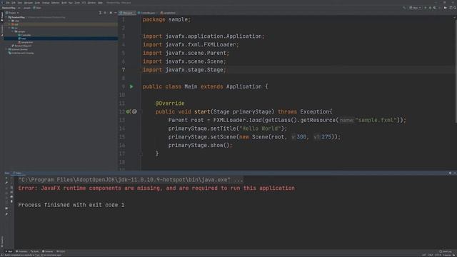 JavaFX - IntelliJ + JavaFX смотреть онлайн