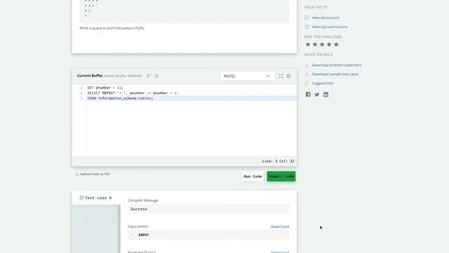 SQL Hackerrank Practice Test 15 | SQL for Beginners смотреть онлайн