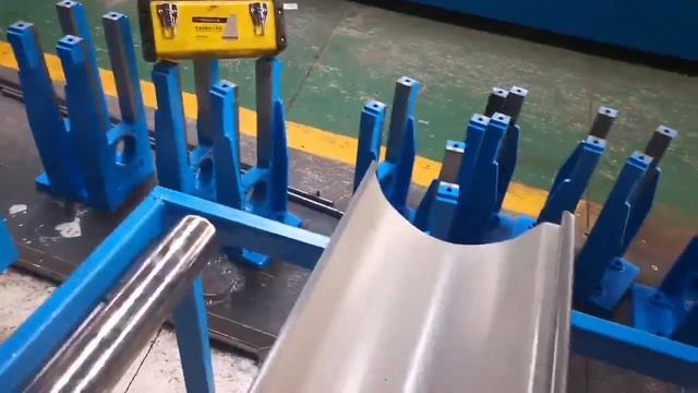 Станок для производства водосточных желобов смотреть онлайн