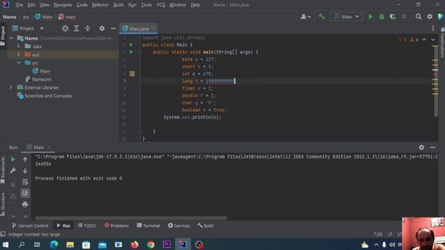 Java - Урок 4. Літерали. смотреть онлайн