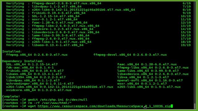 How to Install ResourceSpace on CentOS 7 смотреть онлайн