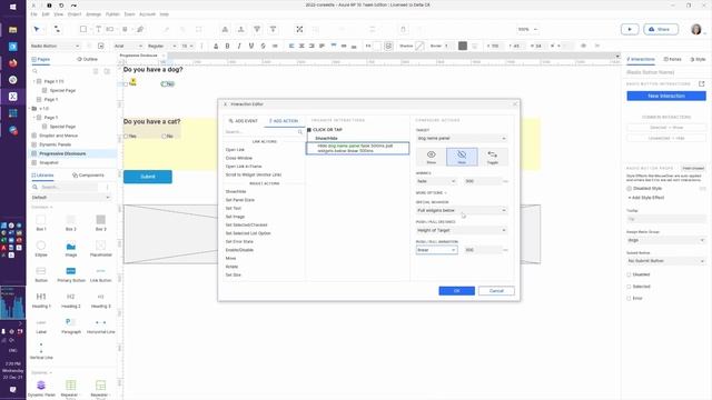 #Axure Core Skills - 1206 Dynamic Panels: Progressive Disclosure (Push/Pull Widgets, Move With This смотреть онлайн