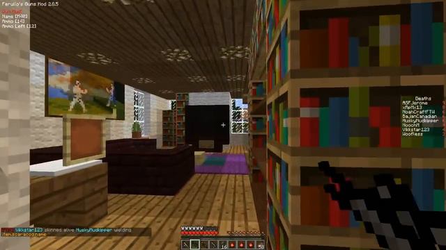 Minecraft SIMPSONS SPRINGFIELD Gun Mod 4 VS 4 Modded Minigame w/ JeromeASF & Friends! смотреть онлайн