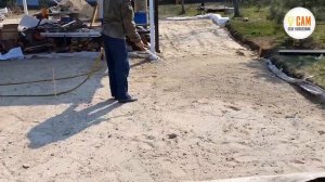 Укладка природного камня на песок без цемента, виброплита ВУ-11-75, виброуплотнитель ВУ-11-75