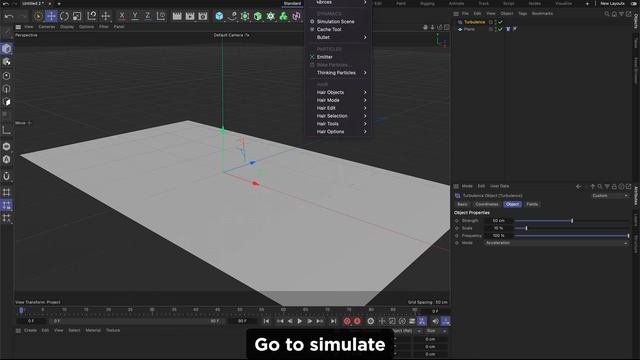 Ткань в Cinema 4D 2023 | C4D Cloth Simulation with Fields and Forces tutorial смотреть онлайн