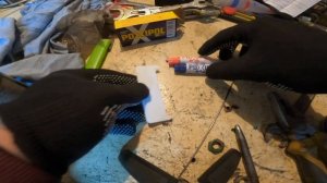 Как я заклеил чугунный блок старого двигателя с помощью холодной сварки! Посмотри, что случилось!